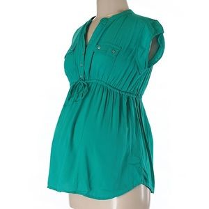 Motherhood Green Top